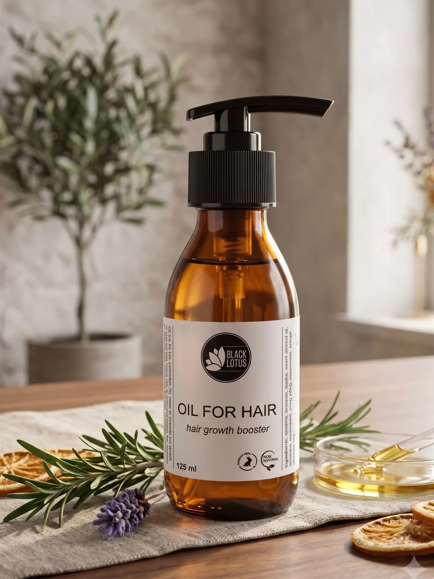 Oil For Hair 125 ML ( Black Lotus Oil )